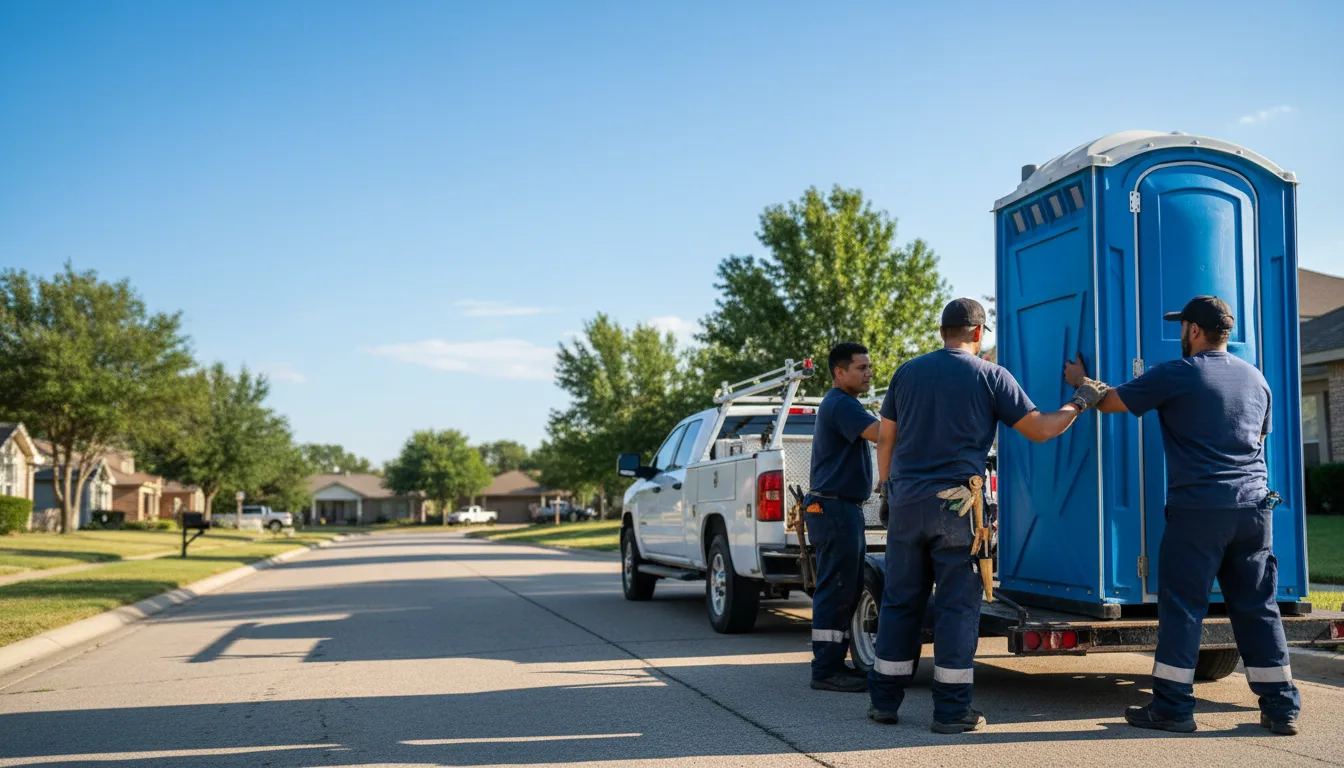 Portable Toilet Rental in Poughkeepsie, AR near me